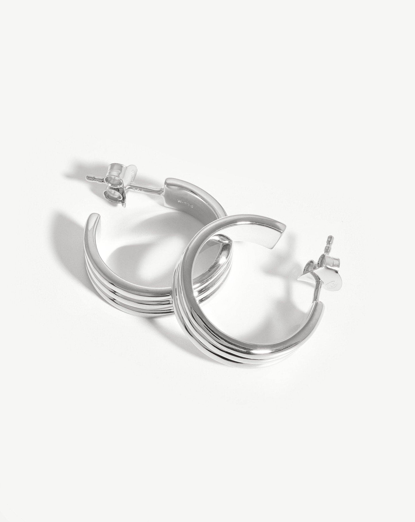 Ancien Hoop Earrings | Sterling Silver
