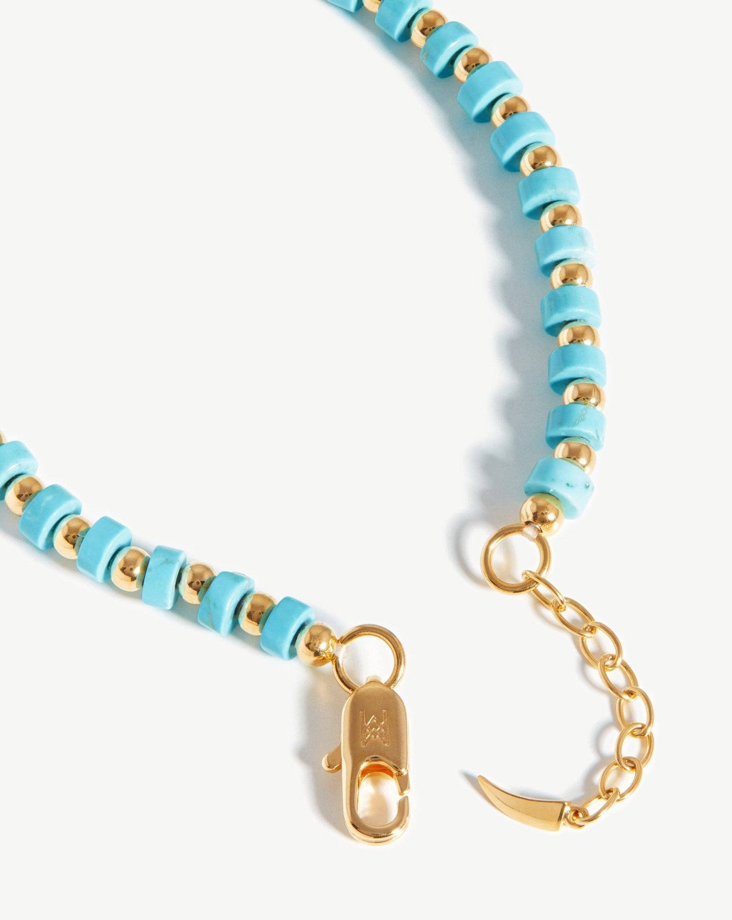 Beaded Bracelet | 18ct Gold Plated/Turquoise