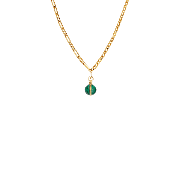 Deconstructed Axiom Sphere Chain Necklace