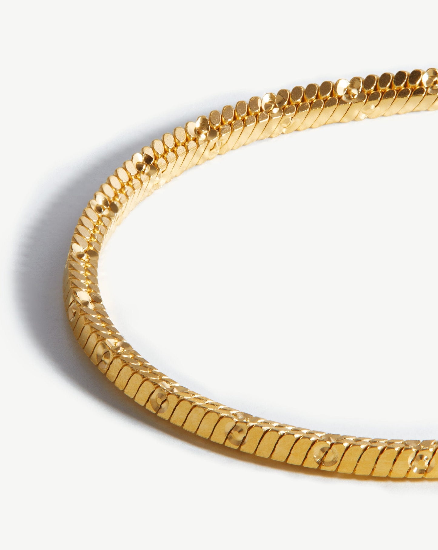 Dotted Snake Chain Necklace