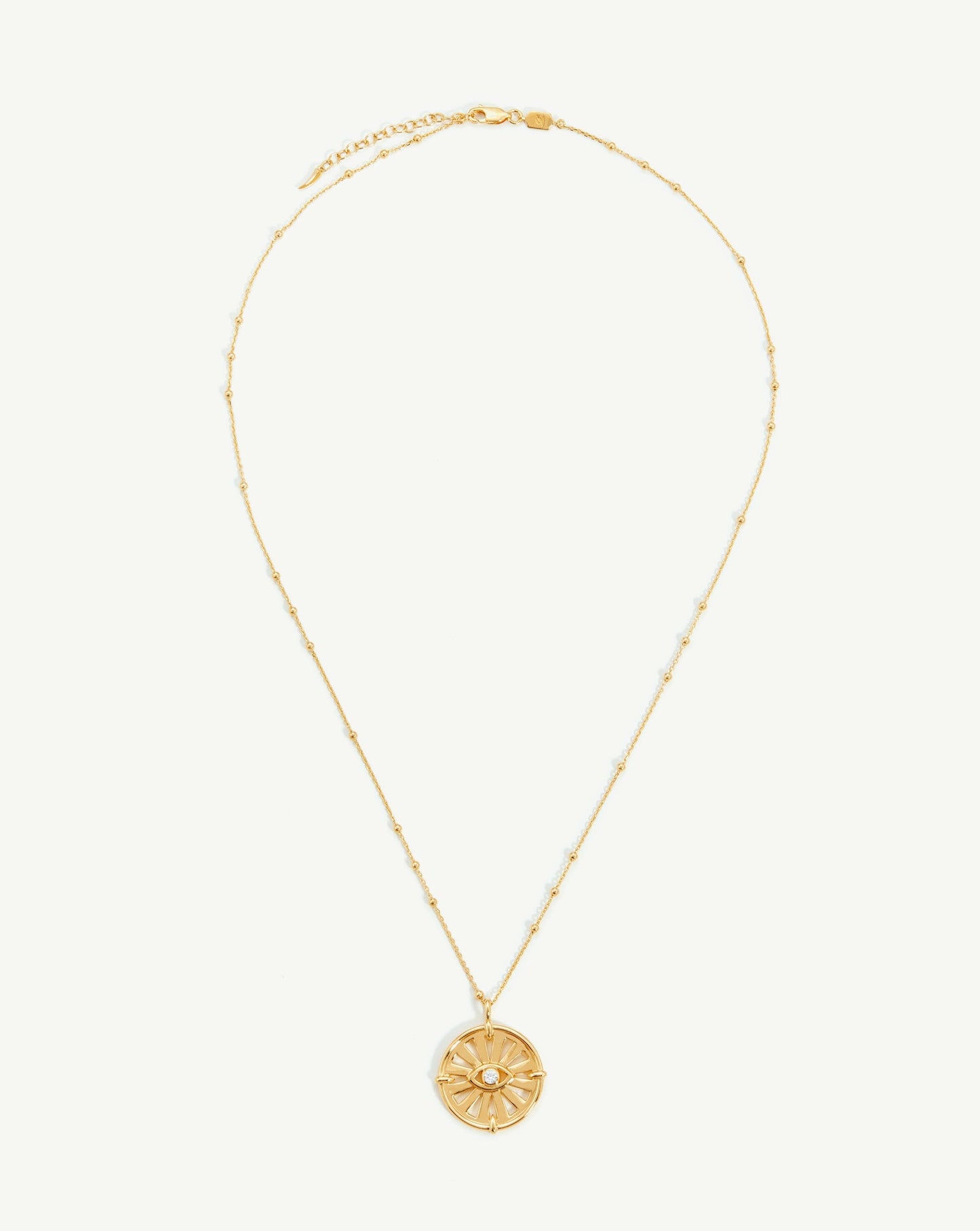 Evil Eye Pendant Chain Necklace