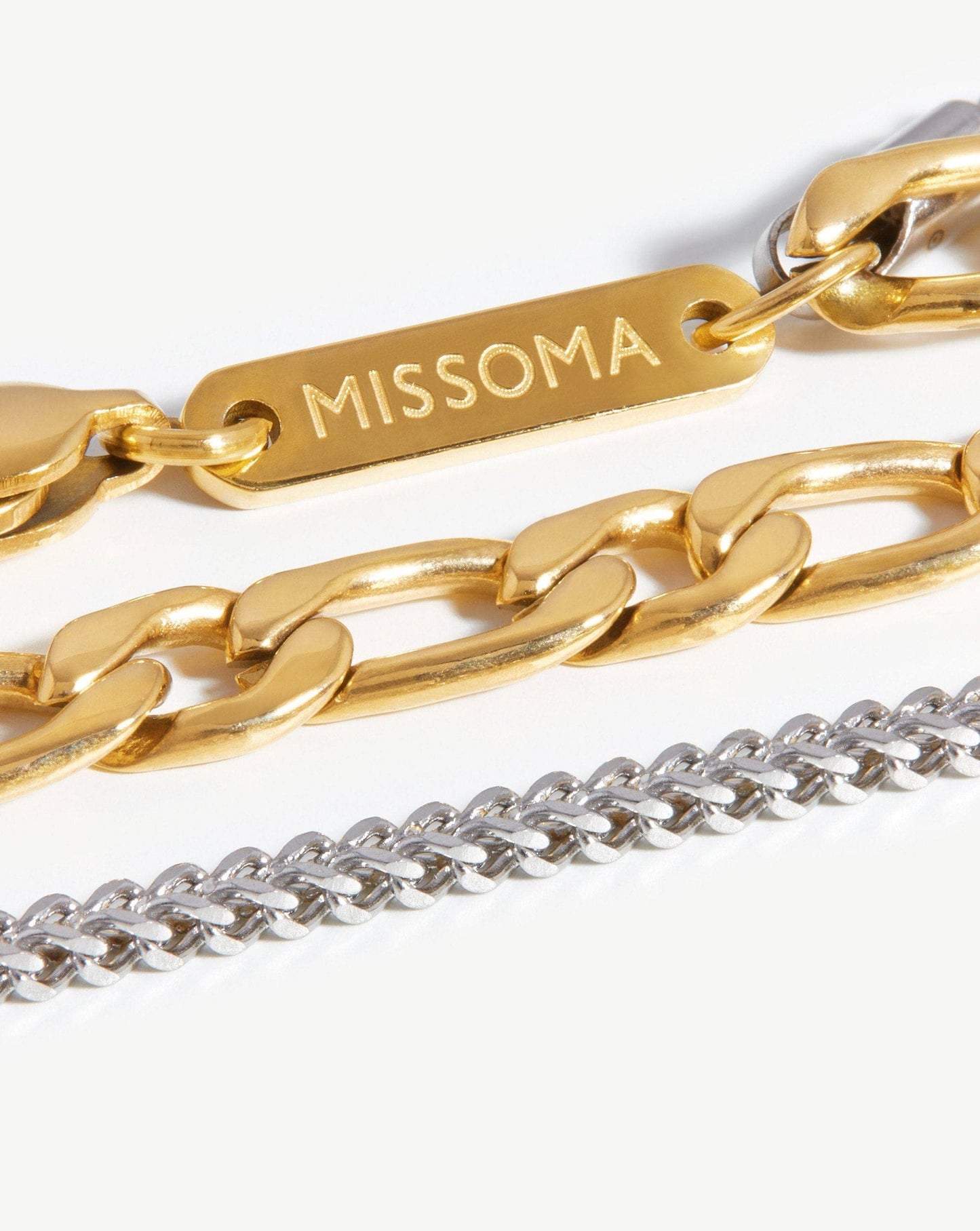 Figaro & Mini Cube Double Eyewear Chain