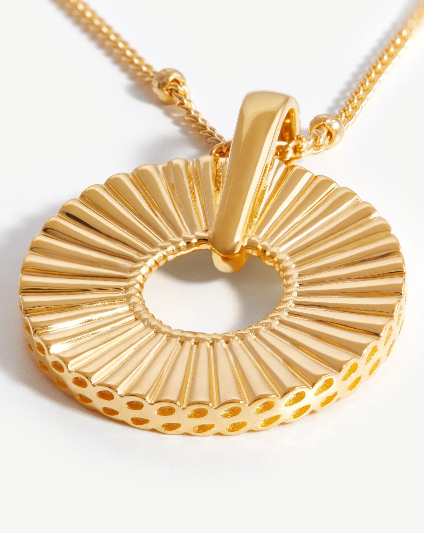 Small Frill Necklace | 18ct Gold Vermeil