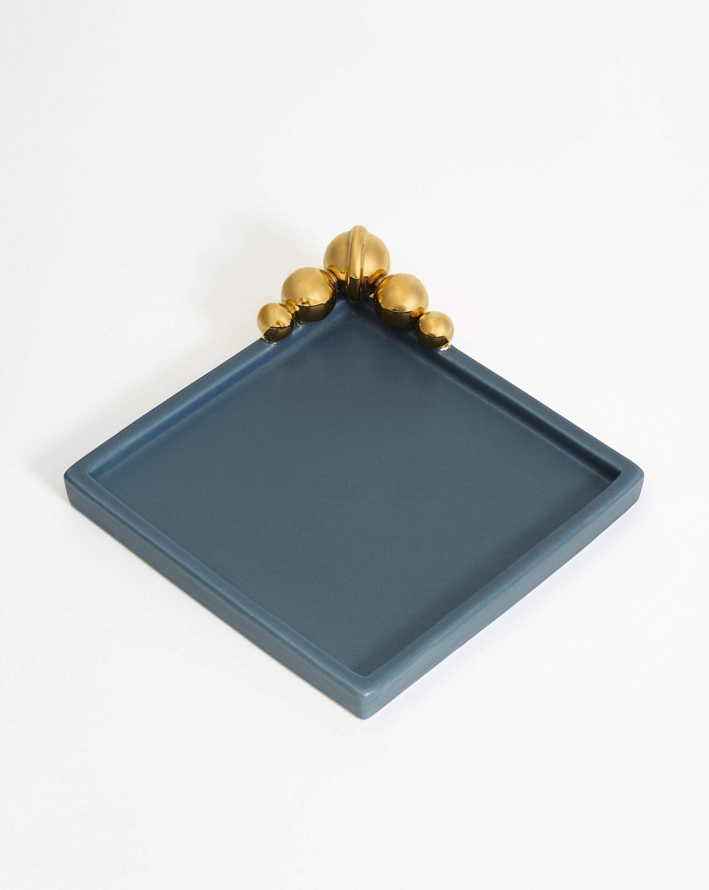 Spheres of Influence Ceramic Trinket Tray | Ceramic/Blue