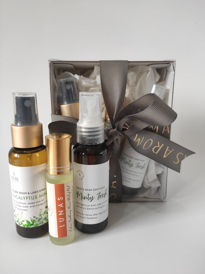 Gift Set 11 (Spray + Sanitizer + Roller)