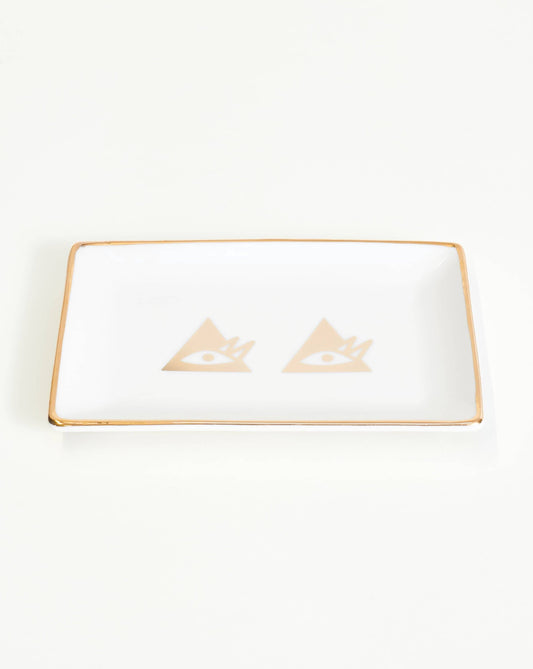 All Eyes on You Trinket Tray | Ceramic