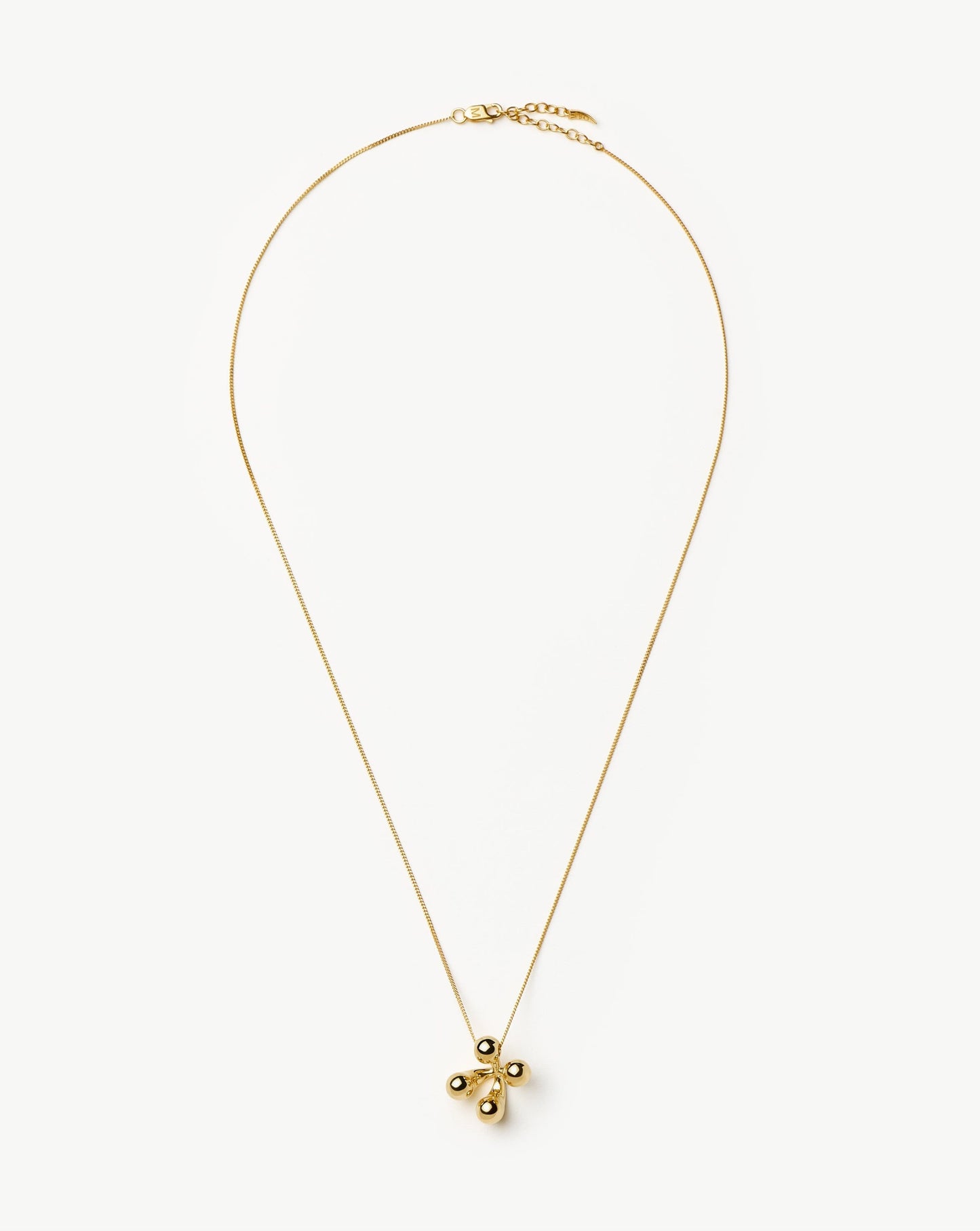 Atom Large Pendant Necklace | 18ct Gold Plated