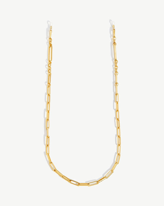 Axiom Eyewear Chain | 18ct Gold Plated