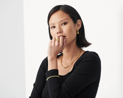 Beaded Bracelet | 18ct Gold Plated/Yellow