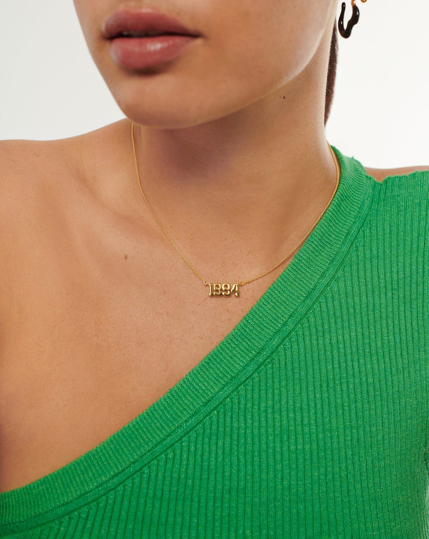 Birth Year Necklace  - Year 1994 | 18ct Gold Vermeil