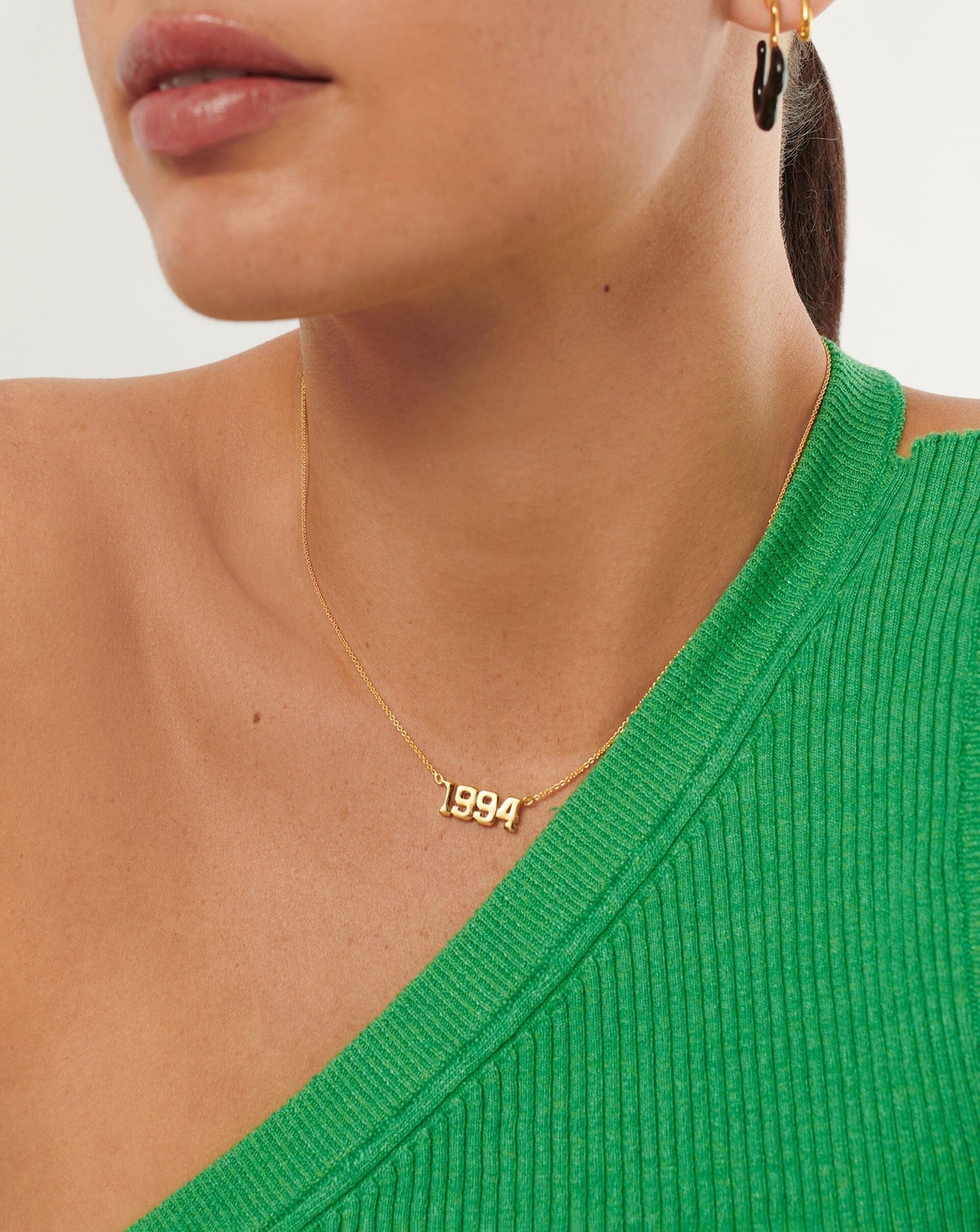 Birth Year Necklace  - Year 1994 | 18ct Gold Vermeil