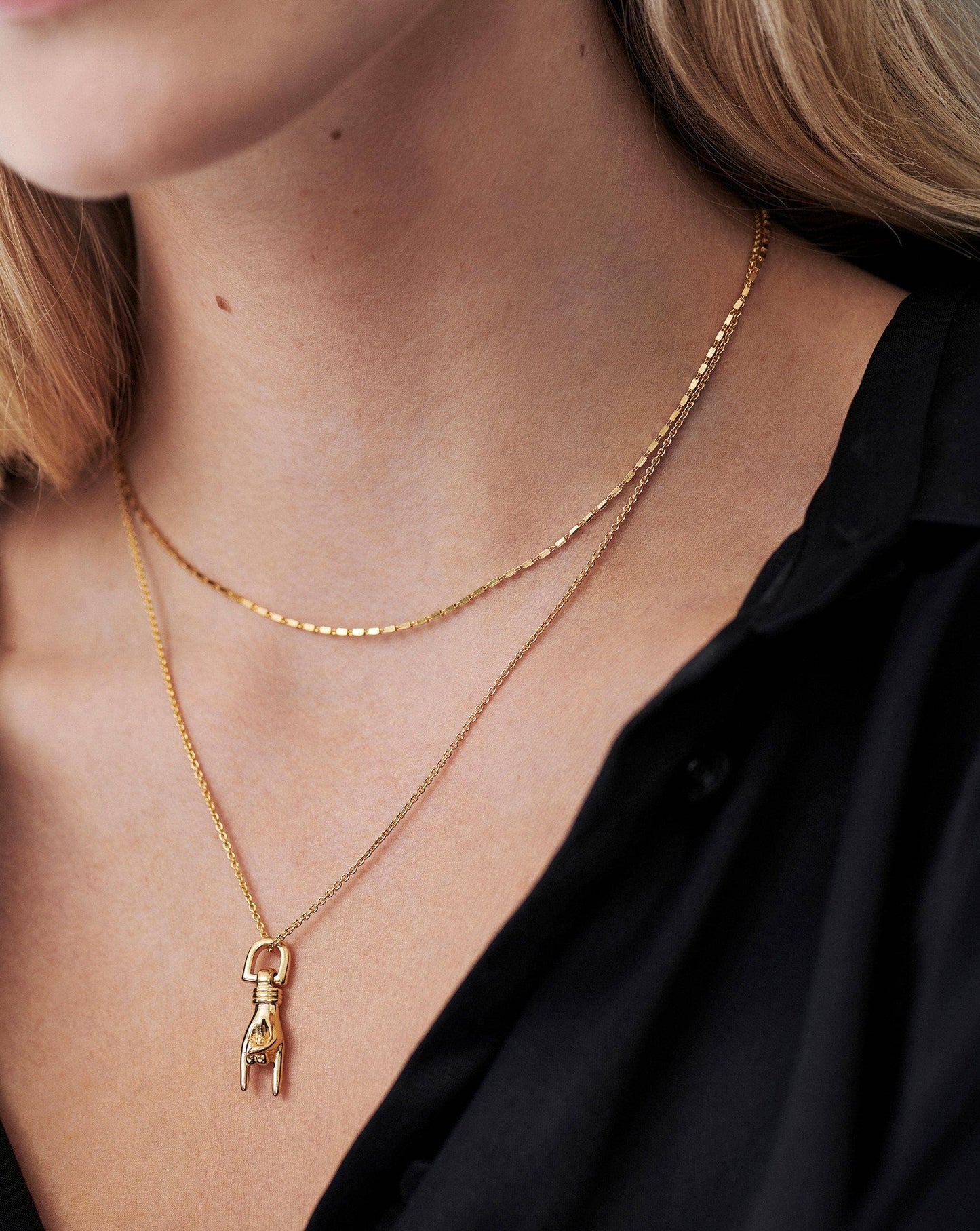 Box Link Chain Choker | 18ct Gold Vermeil