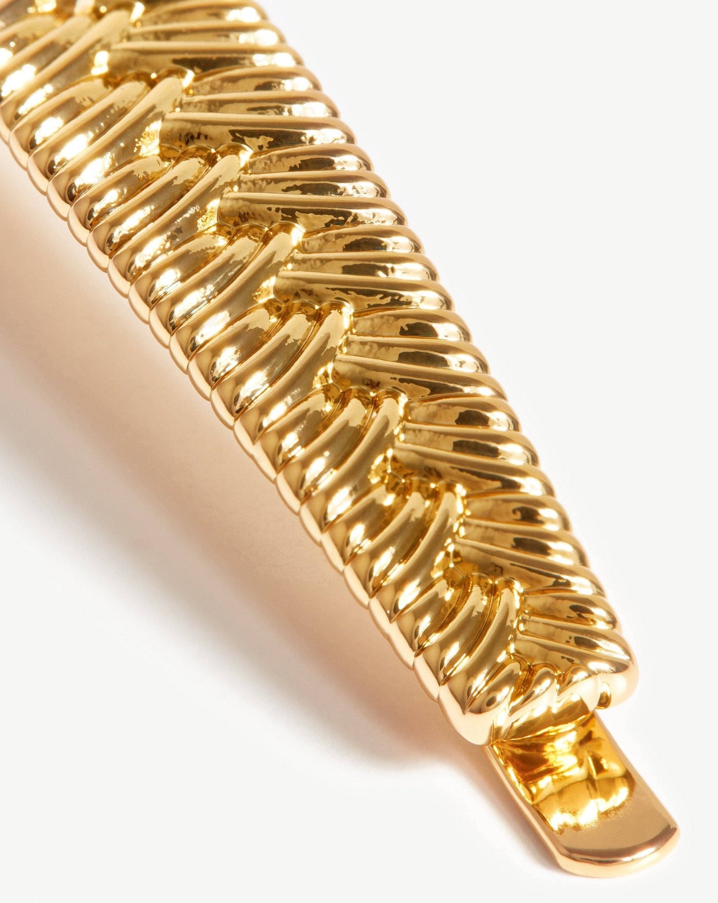 Braid Hair Clip | 18ct Gold Plated