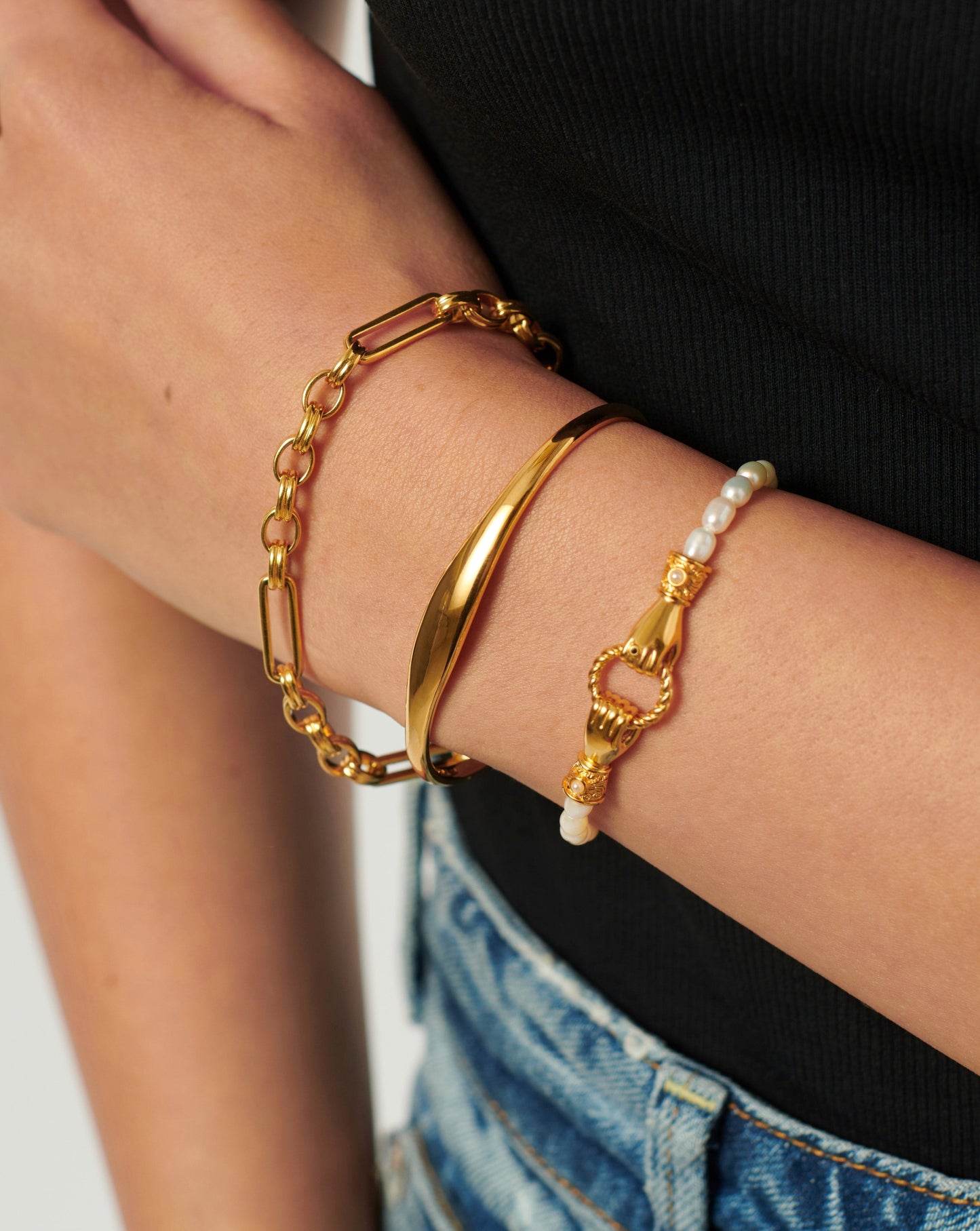 Classic Cuff Bracelet | 18ct Gold Vermeil