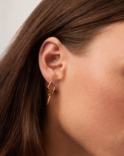 Classic Ovate Huggies | 18ct Recycled Gold Vermeil on Recycled Sterling Silver