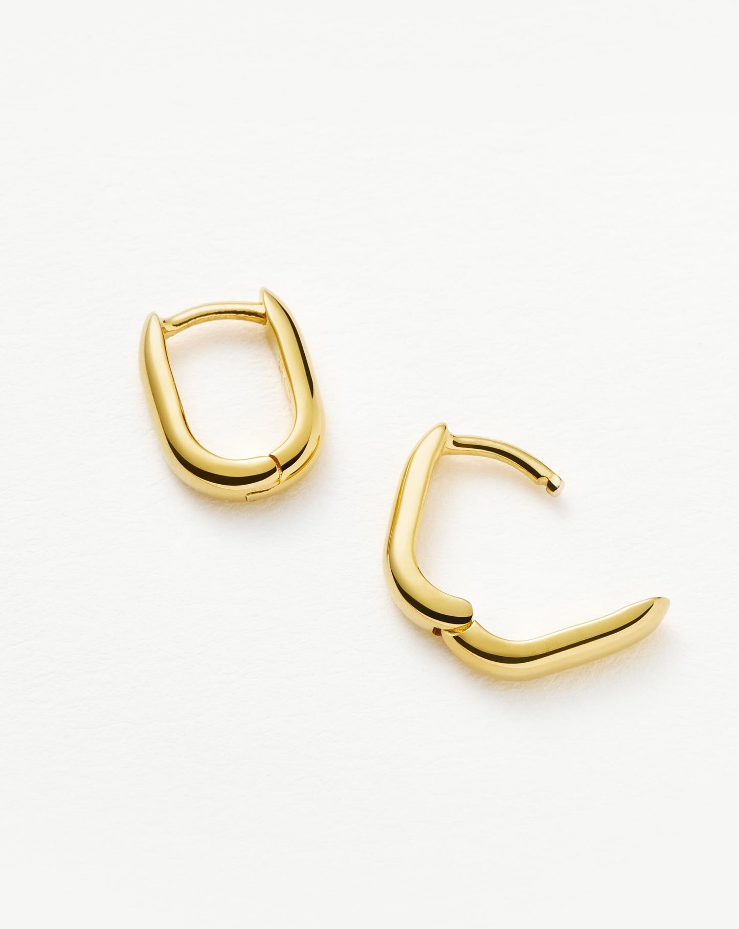 Classic Ovate Huggies | 18ct Recycled Gold Vermeil on Recycled Sterling Silver
