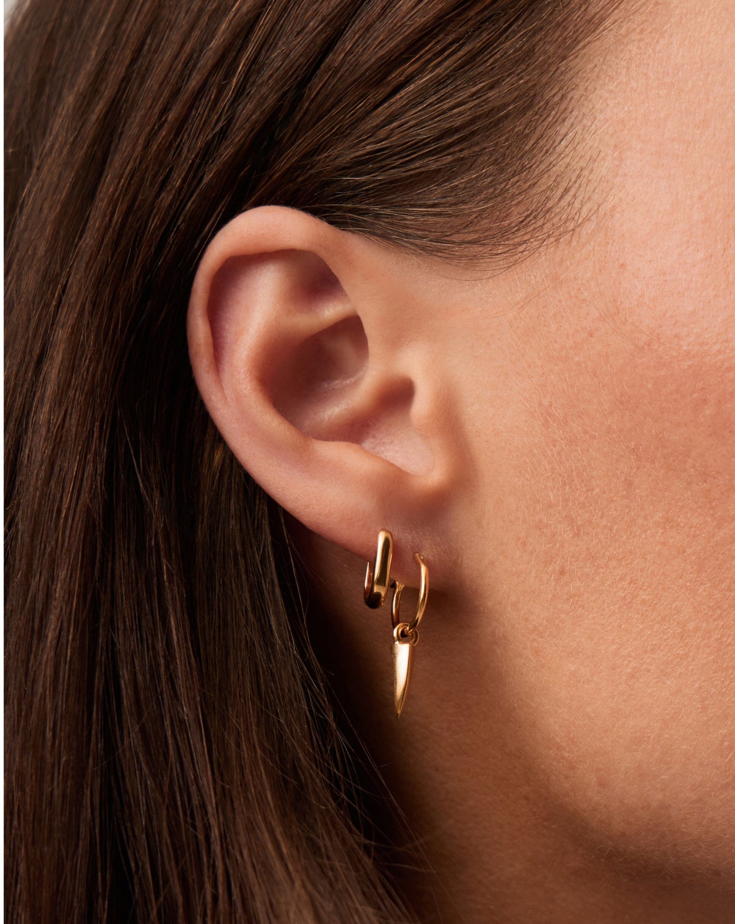 Classic Ovate Huggies | 18ct Recycled Gold Vermeil on Recycled Sterling Silver