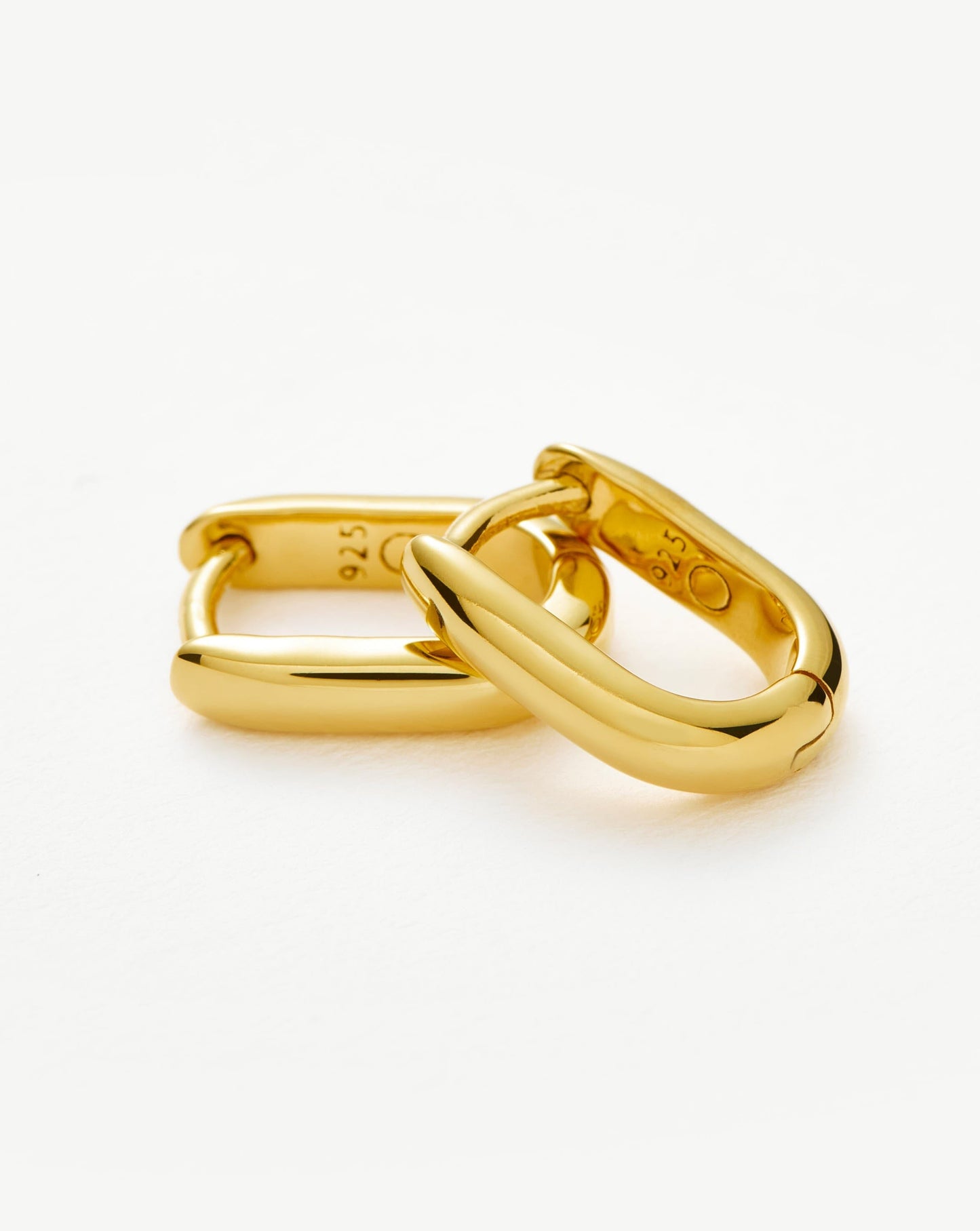 Classic Ovate Huggies | 18ct Recycled Gold Vermeil on Recycled Sterling Silver