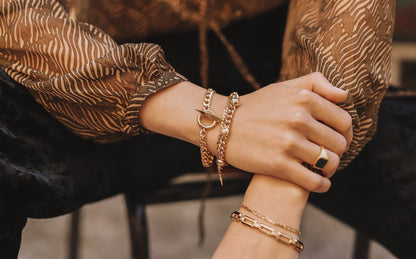 Claw T-Bar Chain Bracelet