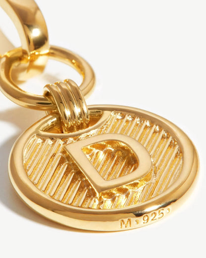 Clip-On Initial Pendant - Initial D