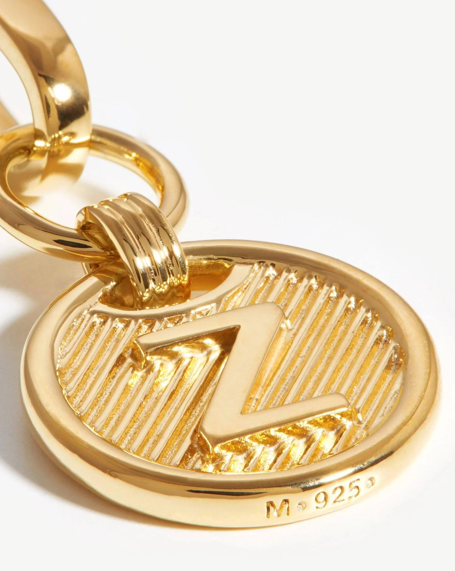 Clip-On Initial Pendant - Initial Z