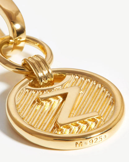 Clip-On Initial Pendant - Initial Z