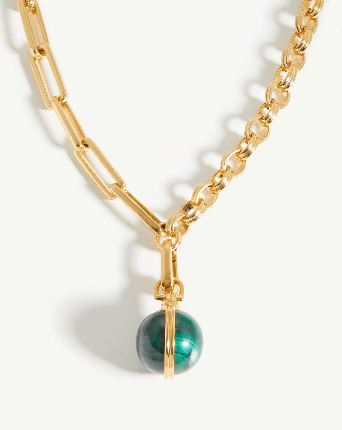 Deconstructed Axiom Sphere Chain Necklace