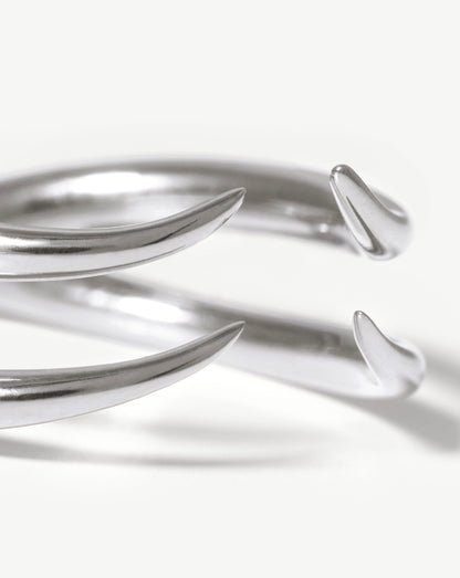 Double Claw Open Ring | Sterling Silver