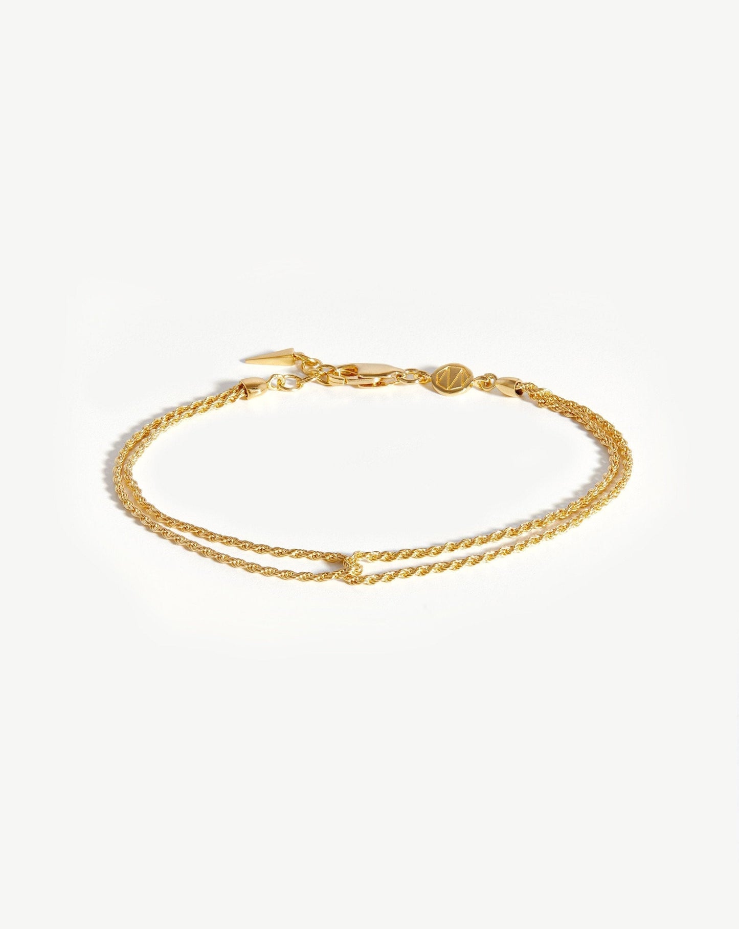 Double Rope Bracelet | 18ct Gold Vermeil