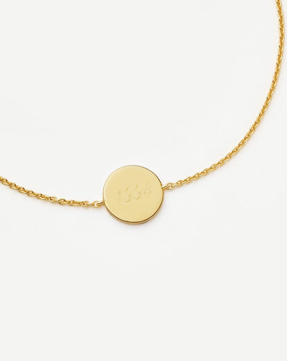 Engravable Round Bracelet
