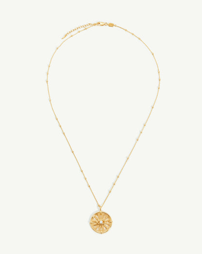 Evil Eye Pendant Chain Necklace