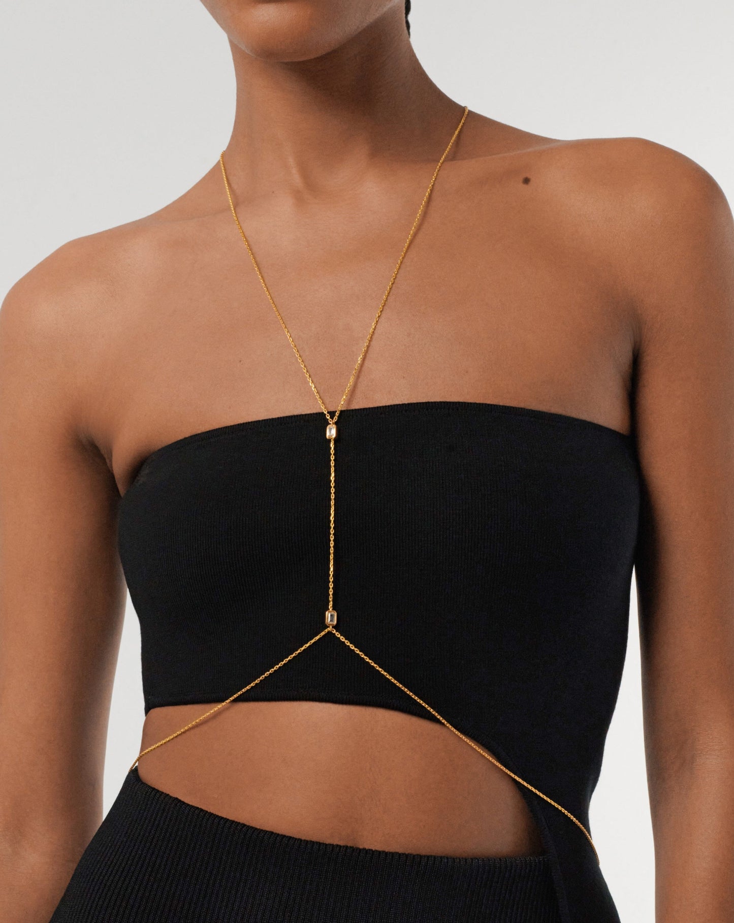 Floating Stone Body Chain