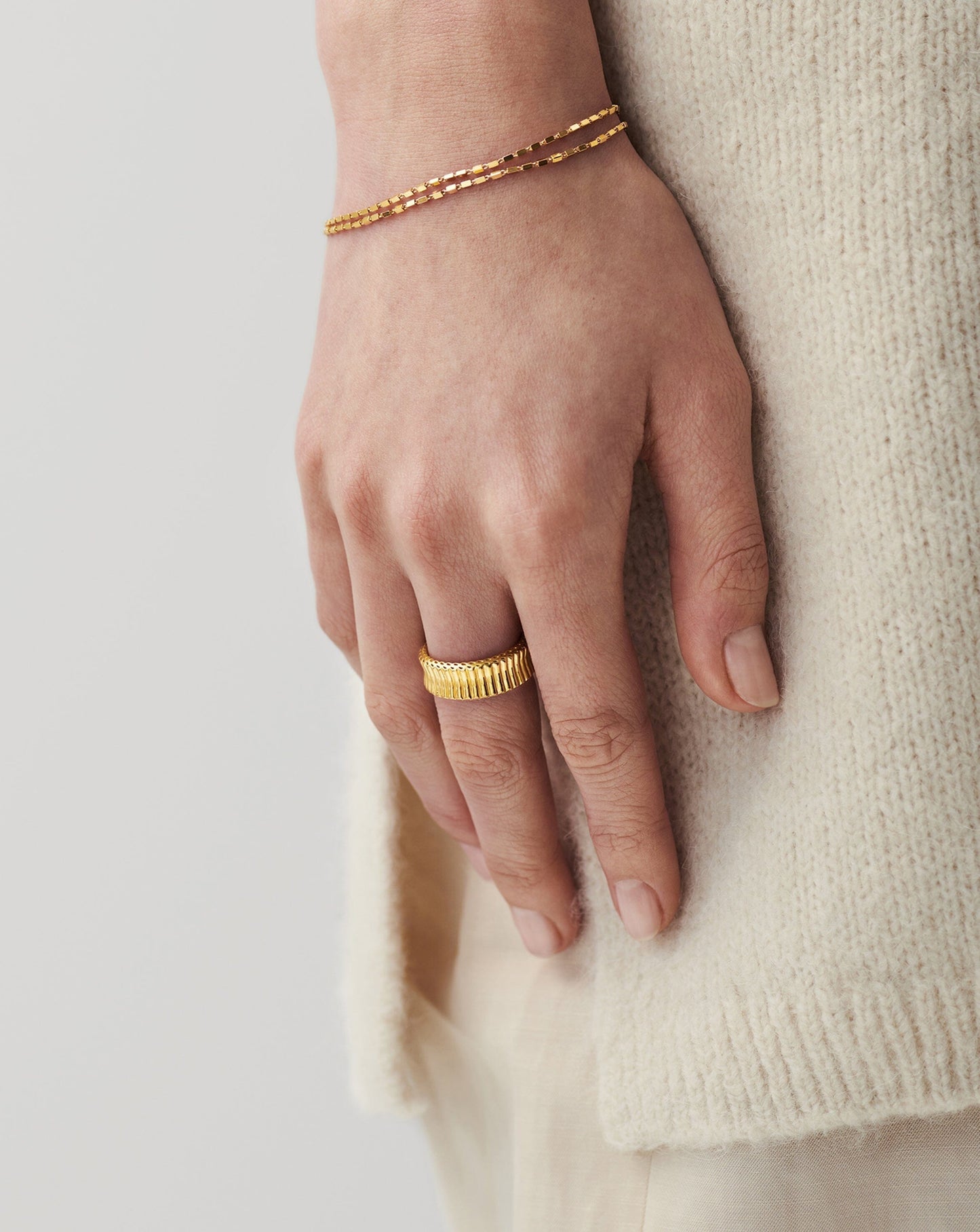 Frill Ring | 18ct Gold Vermeil
