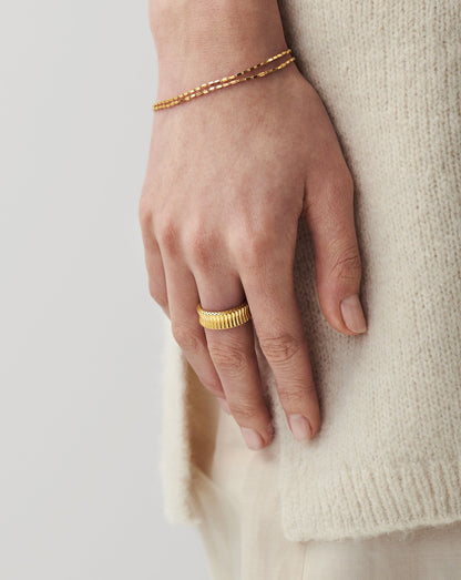 Frill Ring | 18ct Gold Vermeil