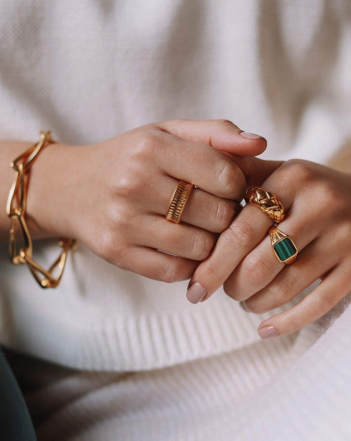 Frill Ring | 18ct Gold Vermeil