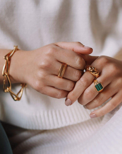 Frill Ring | 18ct Gold Vermeil