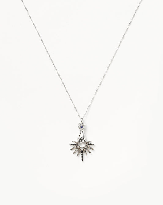 Harris Reed Star Catcher Pendant Necklace | Sterling Silver/Cubic Zirconia