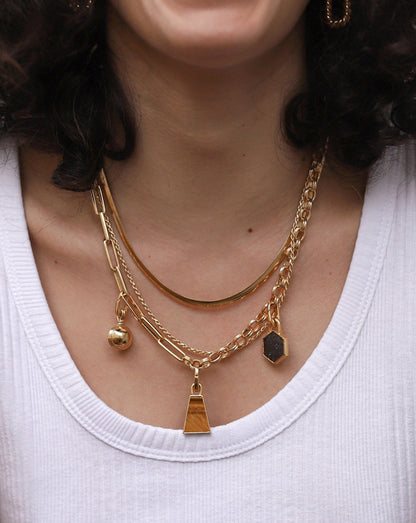 Hex Clip-on Pendant