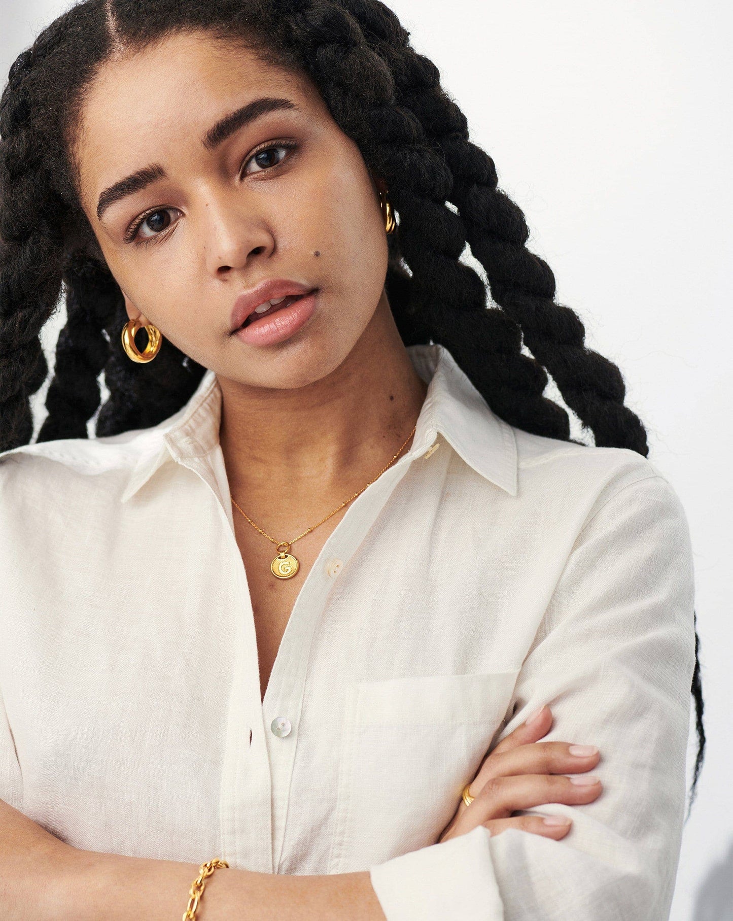 Initial Pendant Necklace - Initial Z | 18ct Gold Vermeil