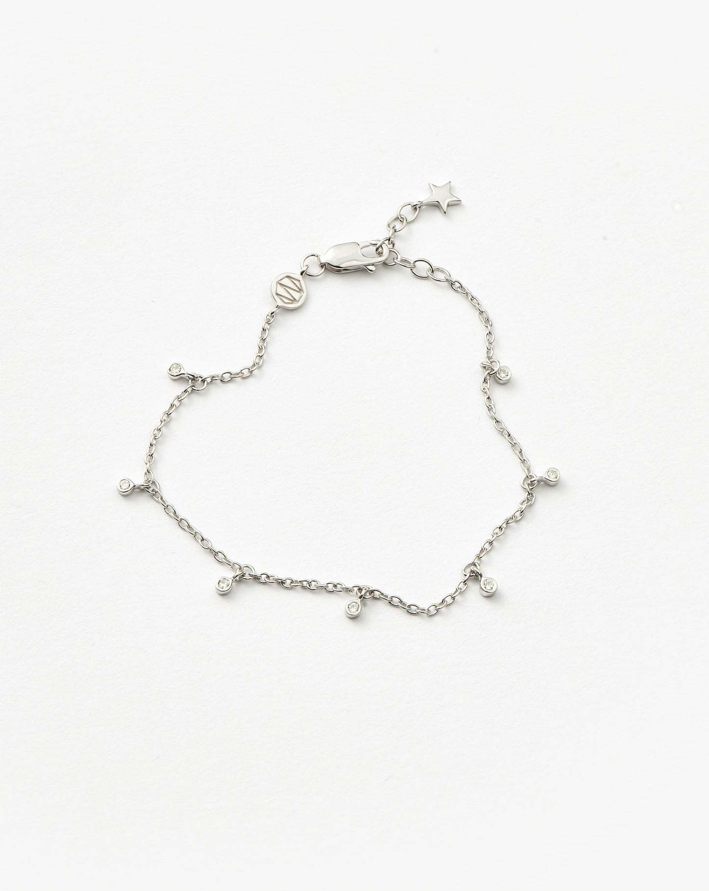 Interstellar Drop Bracelet | Silver Plated
