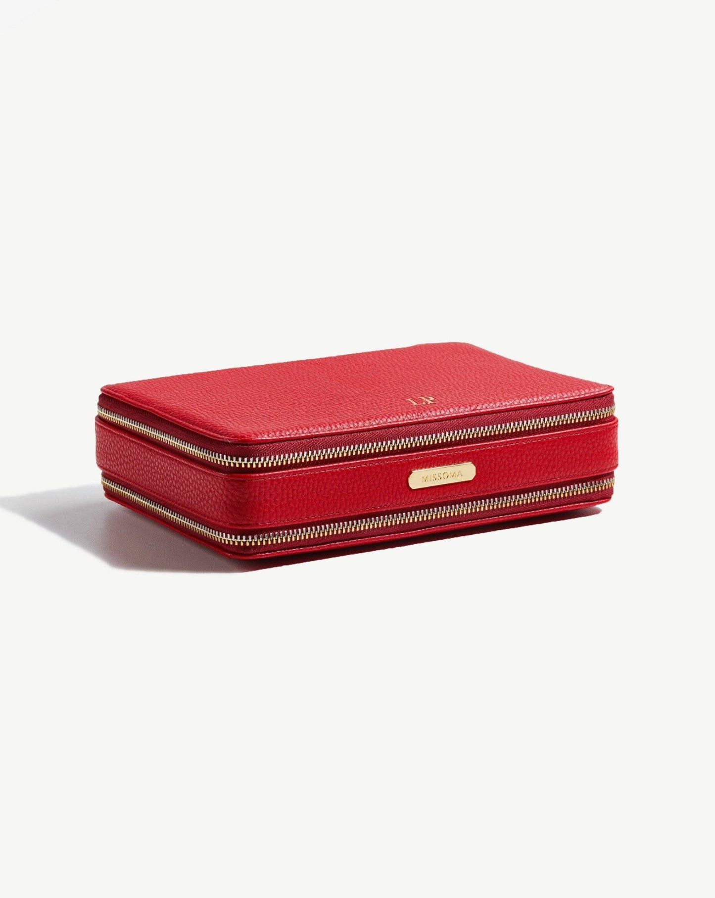 Large Jewellery Case | Berry Red