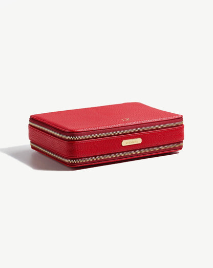 Large Jewellery Case | Berry Red