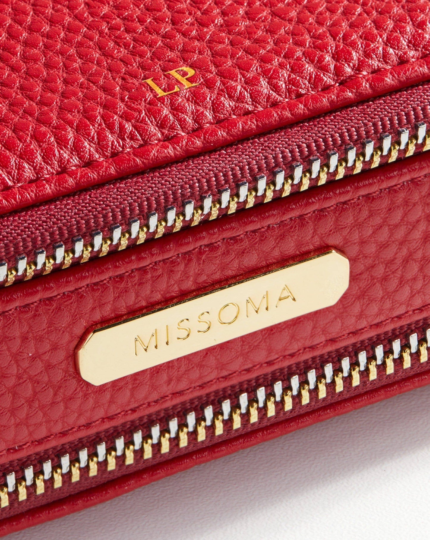 Large Jewellery Case | Berry Red