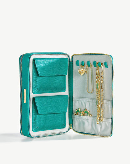 Large Jewellery Case | Emerald Green