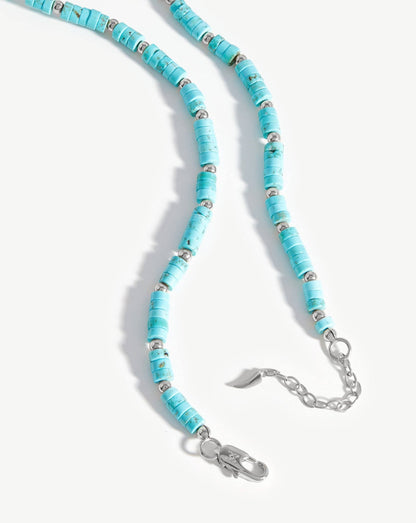 Long Beaded Stack Necklace