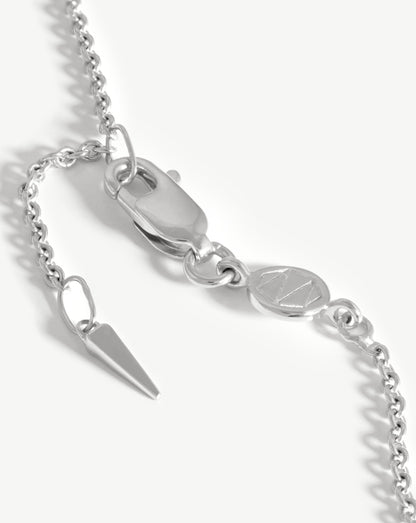 Long Plain Chain Necklace