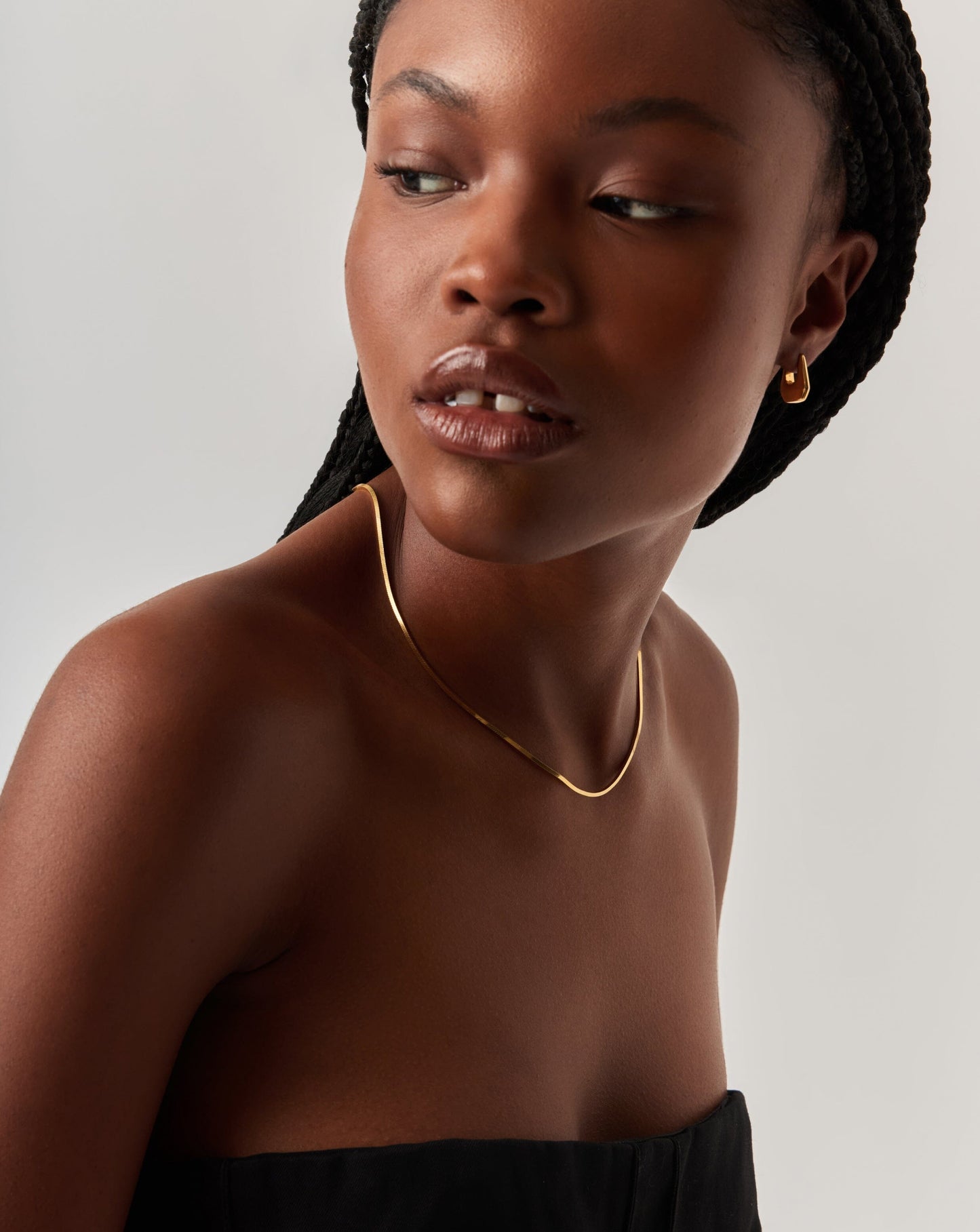 Lucy Williams Arco Earrings & Necklace Set | 18ct Gold Vermeil