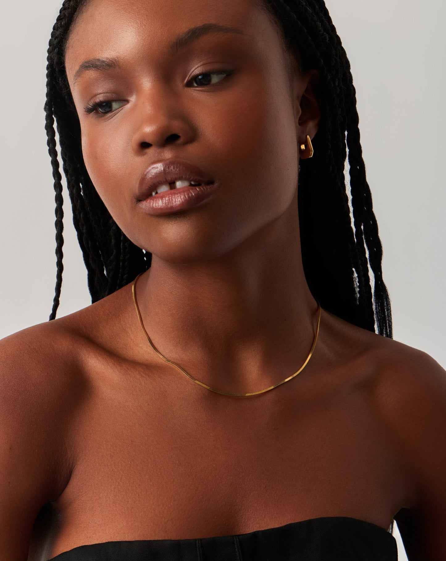 Lucy Williams Arco Earrings & Necklace Set | 18ct Gold Vermeil