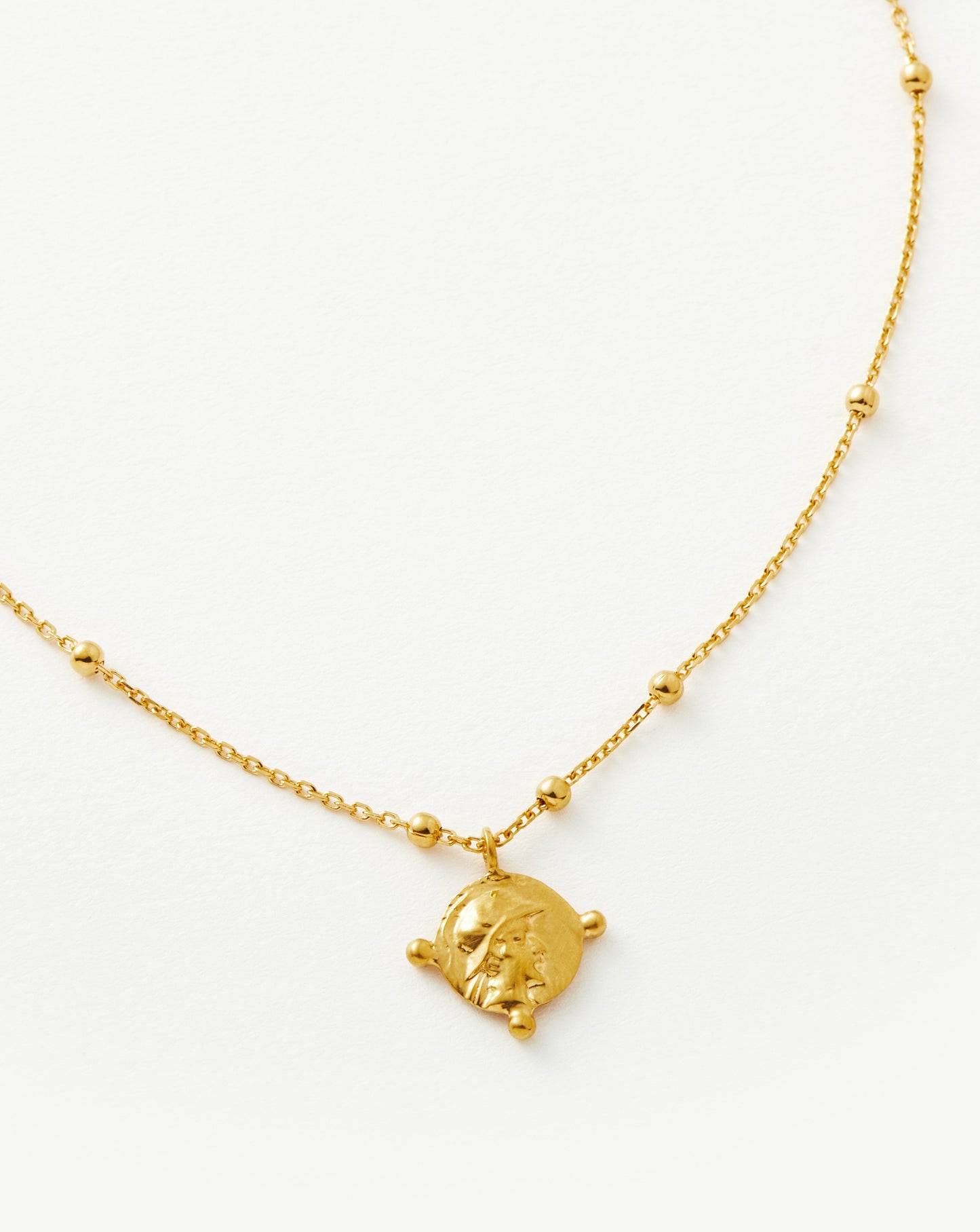Lucy Williams Beaded Coin Anklet