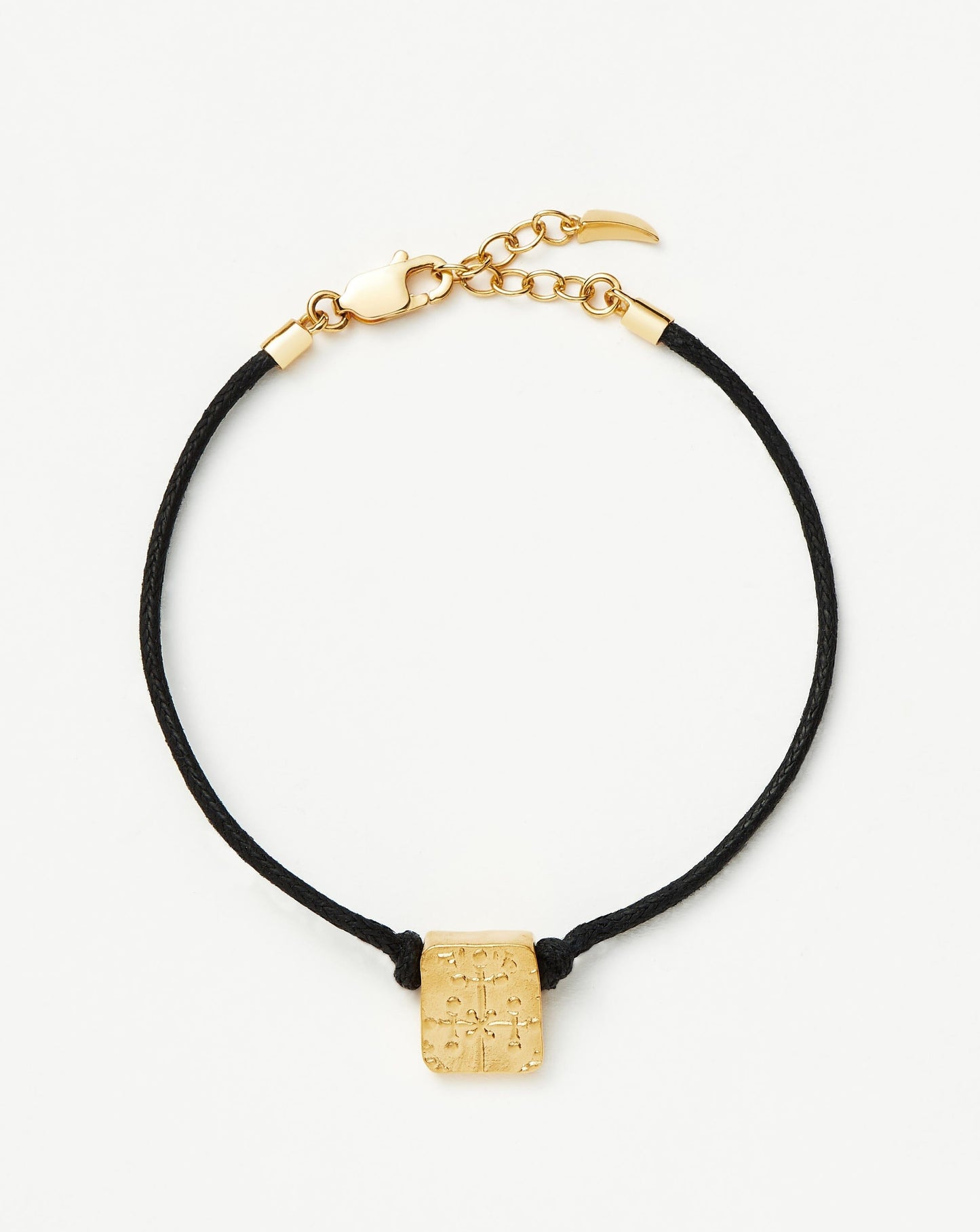 Lucy Williams Byzantine Coin Cord Bracelet | 18ct Gold Vermeil